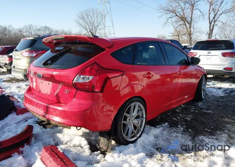 2013 Ford Focus St from USA, damaged, VIN 1FADP3L92DL185817